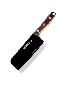 Zhang Xiaoquan Black General Stainless Steel Kitchen Household Knife, Vegetable Cleaver, Chopping Knife [JD Exclusive]