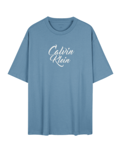 Calvin Klein Jeans 25 Fall New Men's Casual Commuting CK Artistic Embroidered Pure Cotton Loose Short-Sleeve T-Shirt