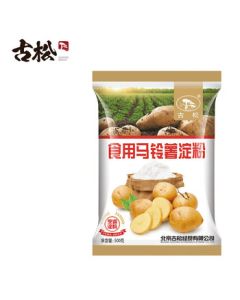Gusong Baking Ingredient Potato Starch 500g for Cooking and Thickening, 20-Year Brand