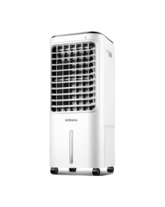 Konka (KONKA) Air Cooler Fan with Remote Control, Industrial Portable Evaporative Cooler, Home Use Movable Water Cooling Fan, Commercial Top-Fill Small Air Conditioner with Large Airflow and 12L Water Tank Model KF-LY26DY