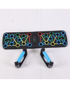 Yuli Push-Up Stand + Steel Wire Weighted Jump Rope 2-Piece Set