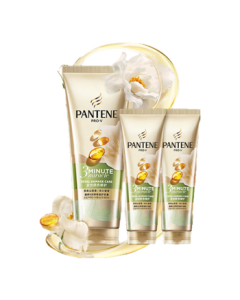 Pantene 3-Minute Miracle Conditioner Jasmine Camellia Scent Multi-Effect Perfume Type 160ml + 70ml*2 Damage Repair