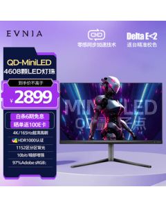PHILIPS 27-inch Quantum Dot QD-MiniLED 4K Native 165Hz HVA 1ms (GTG) HDR1000 HDMI2.1 EVNIA Gaming Monitor 27M2N6800ML