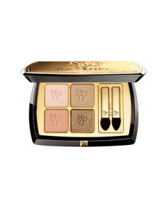 MGPIN Shaping Crystal Four-Color Eyeshadow Palette - White Tea Champagne Milk Tea Palette Earth Tones Long-Lasting Birthday Gift Mid-Autumn Festival Present