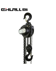 Yihang EHURLL Hand Chain Hoist Manual Chain Block Lifting Chain Lever Hoist 1 Ton 3 Meter