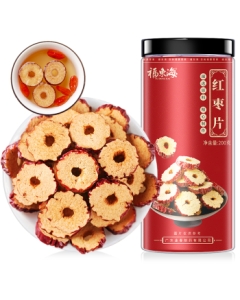 Fudonghai Dried Red Dates 200g 【Buy 2 Get 3】Xinjiang Jujube Pitted Red Date Slices for Brewing, Crispy, Ready-to-Eat, No Washing Needed