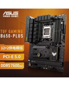 ASUS TUF GAMING B650-PLUS Motherboard, Supports CPUs 7800X3D/9700X/9800X3D (AMD B650/Socket AM5)