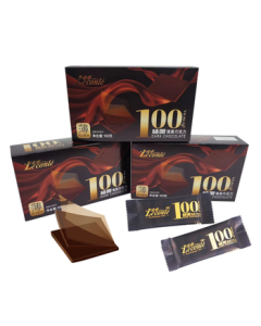 Jindi 100% Pure Dark Chocolate 300g Cocoa Butter 0 Sucrose Fitness Meal Replacement Snack Candy Birthday Gift