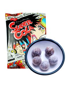Nobel Cola-Flavored Super Sour Candy 83.6g - Imported Japanese Snack Candy for Kids