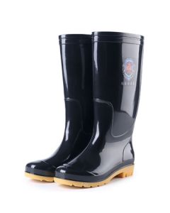 3531 High-Cut Rain Boots 3-Proof Long Rain Shoes 1806 Men's Labor Protection Rubber Boots Fishing Water Shoes Black 43
