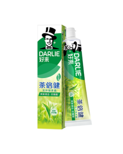 DARLIE (formerly Darkie) Tea Care Longjing Green Tea Toothpaste for Fresh Breath and Oral Care 140g (Old & New Packaging)