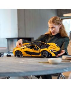 LEGO Technic Lamborghini Bugatti Racing Car Model Building Toy Bricks for Boys