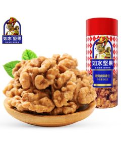 Rushui Amber Walnut Kernels 345g/Can - Sweeter Than First Love, Roasted Nuts, Baked & Peeled Snack