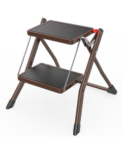 Wright (WRIGHT) Home Ladder, Folding Step Stool, A-Frame Ladder, Indoor Multi-functional 2-Step Staircase Step Ladder WR2031N