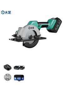 Dayi 6-Inch Electric Circular Saw 55mm Deep Cut Multi-Function Handheld Saw A7-8805-2 [4000mAh Dual Battery]