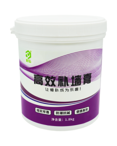 Caihong High-Efficiency Wall Repair Paste 1.8kg - Wall Patch Putty, Interior Wall Paint, Magic Tool for White Wall Repair (White)