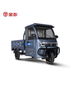 Jinpeng Electric Tricycle Cargo Heavy-Duty Fully Enclosed Freight Agricultural Battery Vehicle Land Rover 160 Lead-Acid 72V52A