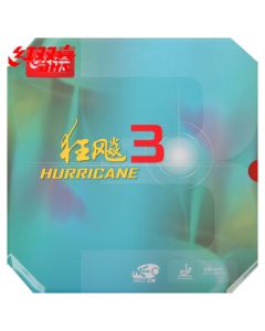 DHS NEO Hurricane 3 Neo 37 Degrees Soft Hurricane 3 Table Tennis Rubber Red 2.15mm