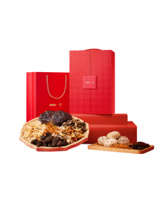 Jingzao x Palace Museum Exquisite Mountain Delicacies Dried Goods Gift Box 658g (Morel Mushroom & Lingzhi Mushroom Mid-Autumn Festival Gift Box)