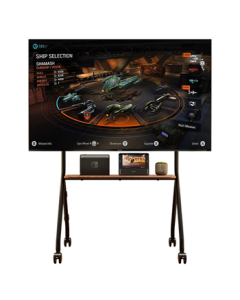 Brateck North Arc (43-75") TV Stand Mobile TV Art Stand Floor Stand 65 Movable TV Mount Xiaomi TV Bracket Cart TV Cabinet FS350