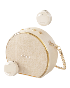 JinYun [Expert Recommended丨Ultra-Loud Volume] Small Bee Amplifier for Teachers, Wireless Dual Lapel Mic Anti-Feedback Teaching Microphone, Portable Tour Guide Speaker with Voice Recorder M20