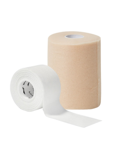 LI-NING Muscle Tape Sports Adhesive Bandage, Self-Adhesive White Athletic Tape for Football, Knee Kinesiology Tape
