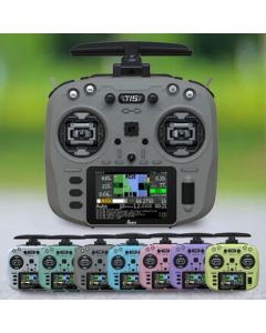 JUMPER-XYZ T15 Remote Controller FPV Drone Transmitter 1000mw Long-Range FPV Hall Gimbal ELRS 2.4G (Includes 21700 Battery*2)