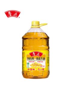 Lu Hua Cooking Oil 5S Pressed First-Grade Peanut Oil 5.43L (Old or New Packaging Randomly Delivered)