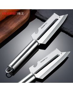 Newair Stainless Steel Peeler - Fruit Peeler, Vegetable Peeler, Fish Scaler, and Melon Peeler