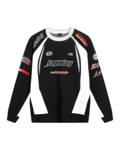 Li-Ning x LPL Co-branded Series Knitted Pullover Unisex 25 New Edition Loose Comfortable Sports Top AMBV455