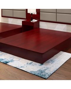 ZLIII Homestay Apartment Single/Double Bed Frame Particle Board 2000mm Length x 1700mm Width x 390mm Height