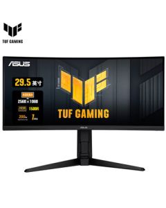 ASUS TUF 29.5-inch 2560x1080 Monitor 200Hz Refresh Rate HDR10 FreeSync Premium Gaming Monitor with Adjustable Stand, Built-in Speakers, and Low Blue Light VG30VQL1A