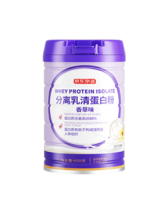 JD Jingzao Isolate Whey Protein Powder 600g (Vanilla Flavor) - Immune Boosting Nutritional Supplement for Middle-Aged and Elderly