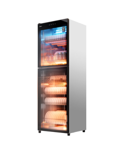 Midea Vertical Sterilizer Cabinet 450L Large Capacity for Home and Commercial Use, Restaurant Canteen Kitchen Dishware Utensils Tea Cup Cabinet 450R04