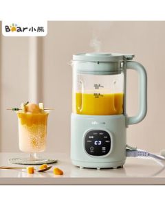 Bear Home Blender 0.8L Small Multifunctional Rice Paste Maker with Auto-Cleaning and No-Filter Soy Milk Maker PBJ-E05K1
