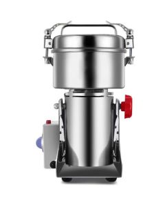 Bear Traditional Chinese Medicine Grinder, Household Powder Machine, Ultra-Fine Grinding Mill, Crusher, Flour Mill, Small Electric Grain and Herb Grinder for Sanqi and Various Grains, 800g Capacity