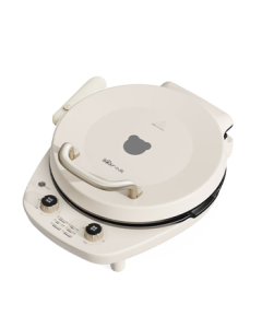 Bear Deepened & Enlarged Detachable Electric Pancake Maker with Double Heating Plates, Sandwich Breakfast Machine, Crepe Pan, DBC-E15T1 with Handle