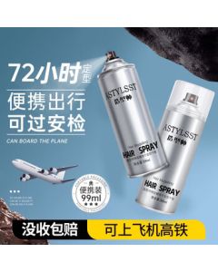 Stylist Hair Gel Styling Spray - Strong Hold, Long-Lasting, Travel-Friendly 99ml Bottle (Airplane Safe)