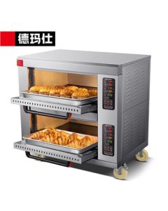 DEMASHI Large Capacity Commercial Oven for Cakes, Mooncakes, Pizza, Bread, and Baking - DKL-202L