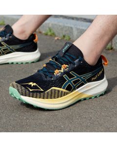 ASICS ASICS Men's All-Season Neutral Running Shoes 1011B698-002 Black/Blue Size 45