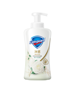 Safeguard Refreshing Foam Body Wash Camellia Scent 700g with Fruit Acid, Long-Lasting Fragrance, for Men and Women