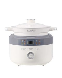 DAEWOO Electric Steamer Multi-Functional Cooking Pot for Home Use, Stewing, Boiling, and Rice Cooking, Multi-Purpose Electric Hot Pot DYLL-12N06