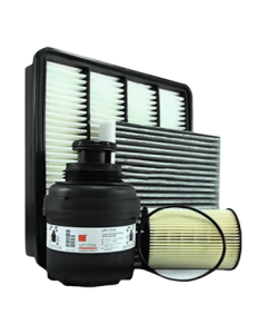 LANTU Maintenance Kit for BAIC New Warrior CTL151A/CTL161/163, Includes 4 Pieces: Oil Filter, Fuel Filter, Air Filter, and Cabin Filter