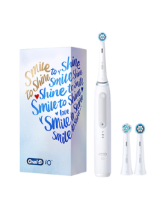 Oral-B iO3plus Ultimate White Replacement Brush Heads*2 - Deep Clean, JD Self-operated, JD Gold List, Birthday Gift for Boyfriend/Girlfriend, Mid-Autumn Festival Gift