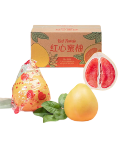 Jingxiansheng Fujian Guanxi Honey Pomelo 4-Piece Pack, Net Weight 4.25kg, Mid-Autumn Festival Gift Fruit, Direct from Source with Free Shipping