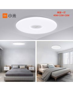 【Ceiling Light Two-Bedroom-One-Living-Room Set】Philips Xiaomi Mijia Zhirui Ceiling Light Simple Edition, Living Room Study Bedroom Light, 40W+33W+28W, Stepless Brightness and Color Temperature Adjustment