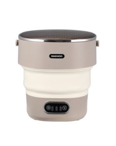 Daewoo Foldable Mini Washing Machine DYXY-ZD13 Brown (Unit)