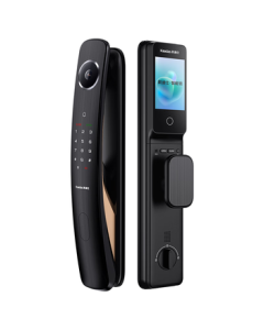 Kaadas Smart Door Lock with Visual Peephole, Large Screen, Fingerprint, Face Recognition, Fully Automatic Smart Lock - Galaxy Q20F Pro V2