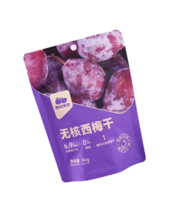 Xiyu Meinong Seedless Dried Prunes 50g/Bag, No Chemical Additives, Sweet and Sour Chewy Snack, Tender Inside with a Firm Exterior
