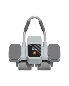 Keep Ab Wheel Automatic Rebound Elbow Support Four-Wheel Home Use Ab Roller Professional Fitness Equipment - Glacier Gray